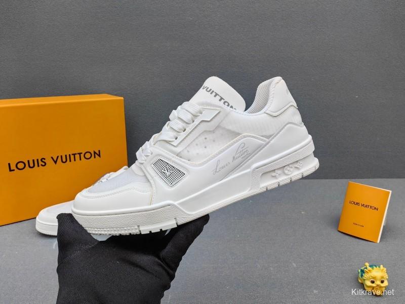 Lv Tarine Retro Basketball-Inspired Trainers - AS00400