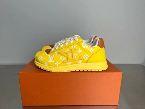 Louis Vuitton 2025 SS Pharrell Williams Collaboration Runway Platform Casual Sneakers - YC
