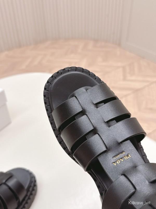 Prada Spring Summer 2025 High-Top Sandals Roman Platform - LY00300