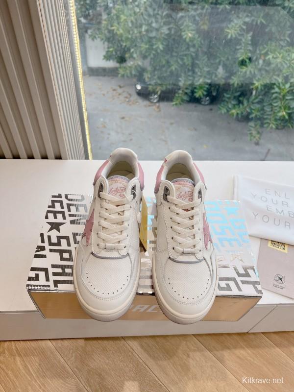Golden Goose G411 Spring Summer Retro Running Shoes with Soft Sole - KFY00320