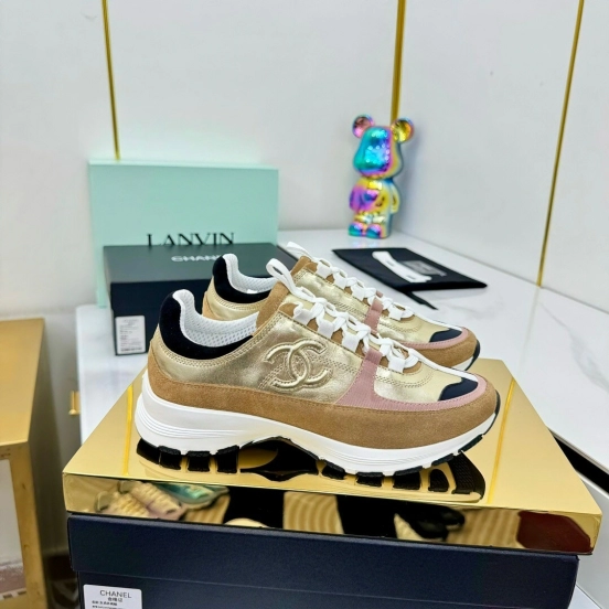 Chanel Spring/Summer 2025 Thick Sole Casual Sneakers - AS00310
