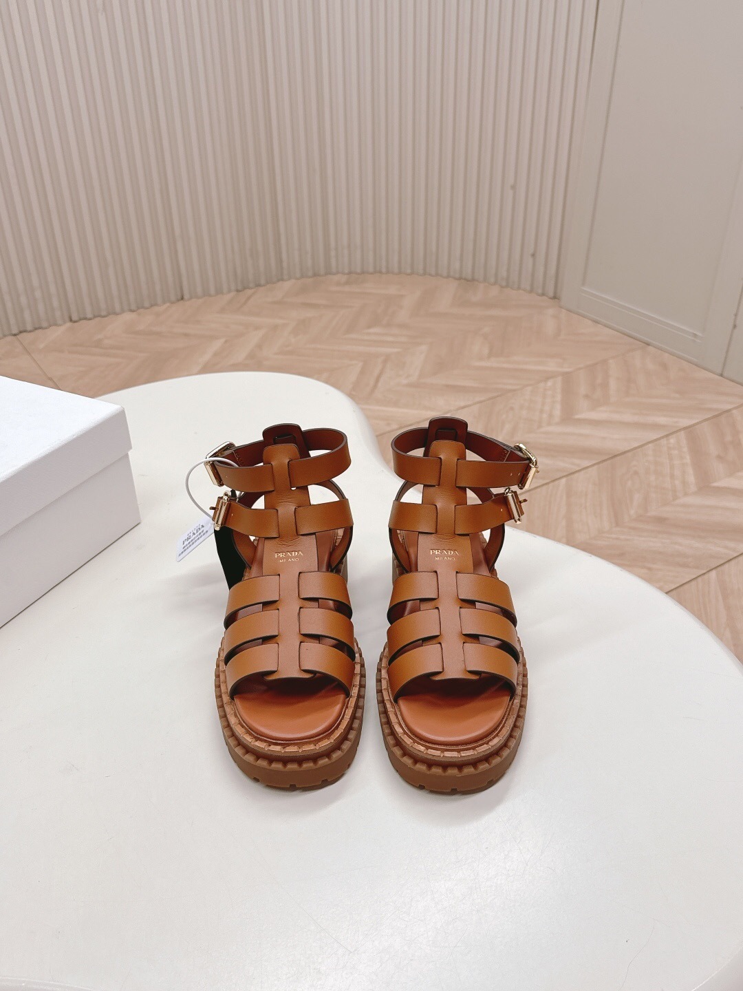 Prada Spring/Summer 2025 High-Top Sandals - LY00300