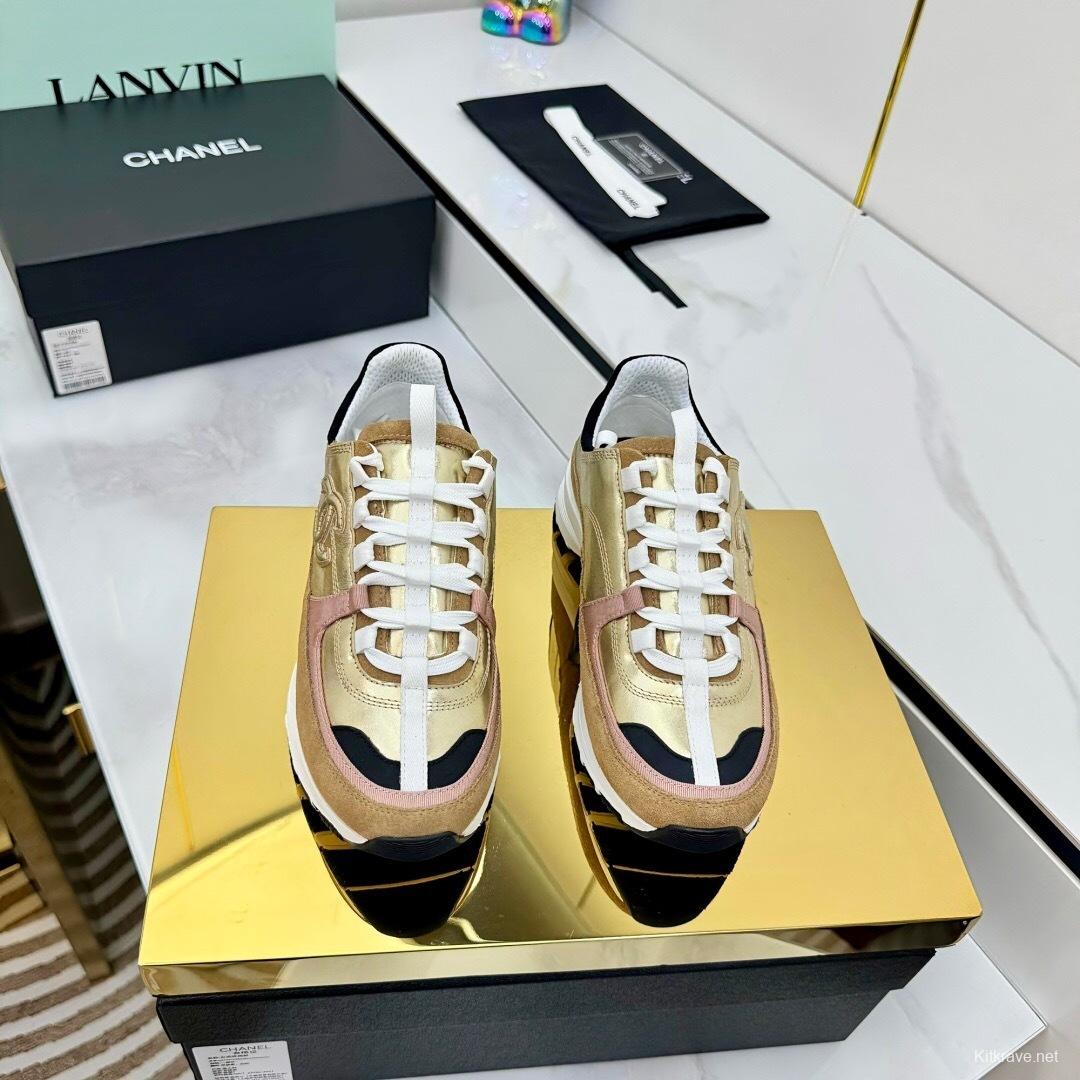 Chanel Spring/Summer 2025 Thick Sole Casual Sneakers - AS00310