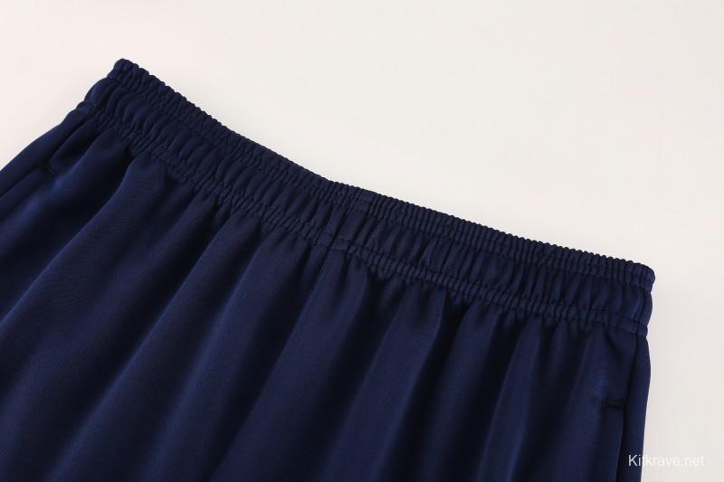 25/26 Napoli Blue/Black Full Zipper Jacket+Long Pants