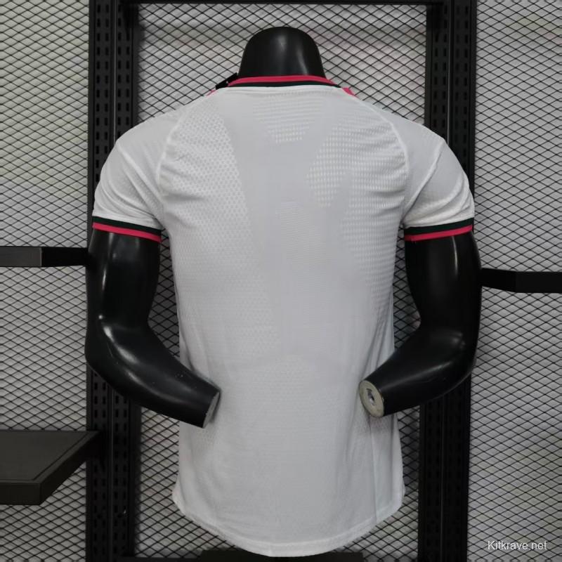 26/27 Player Version Real Madrid Home White Pink Black Jersey