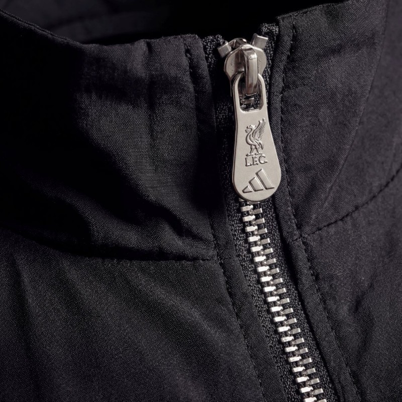 2026 Liverpool Black Jacket Windbreaker