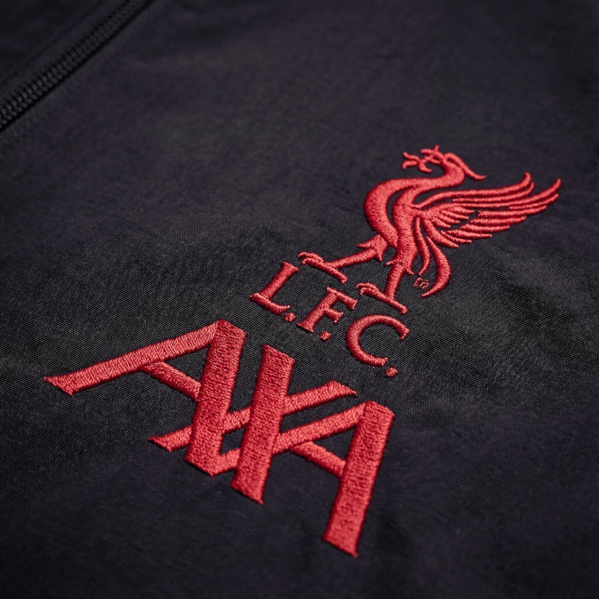 2026 Liverpool Black Jacket Windbreaker