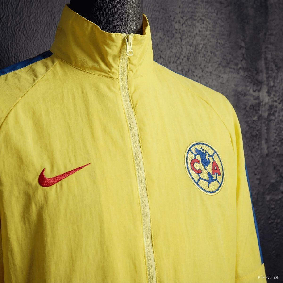 2026 Club America Yellow Jacket Windbreaker