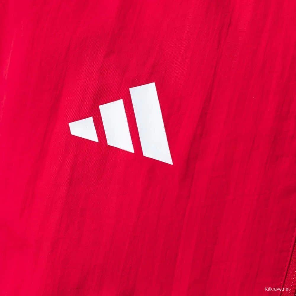 2026 Liverpool Red And White Reversible Full Zipper Jacket