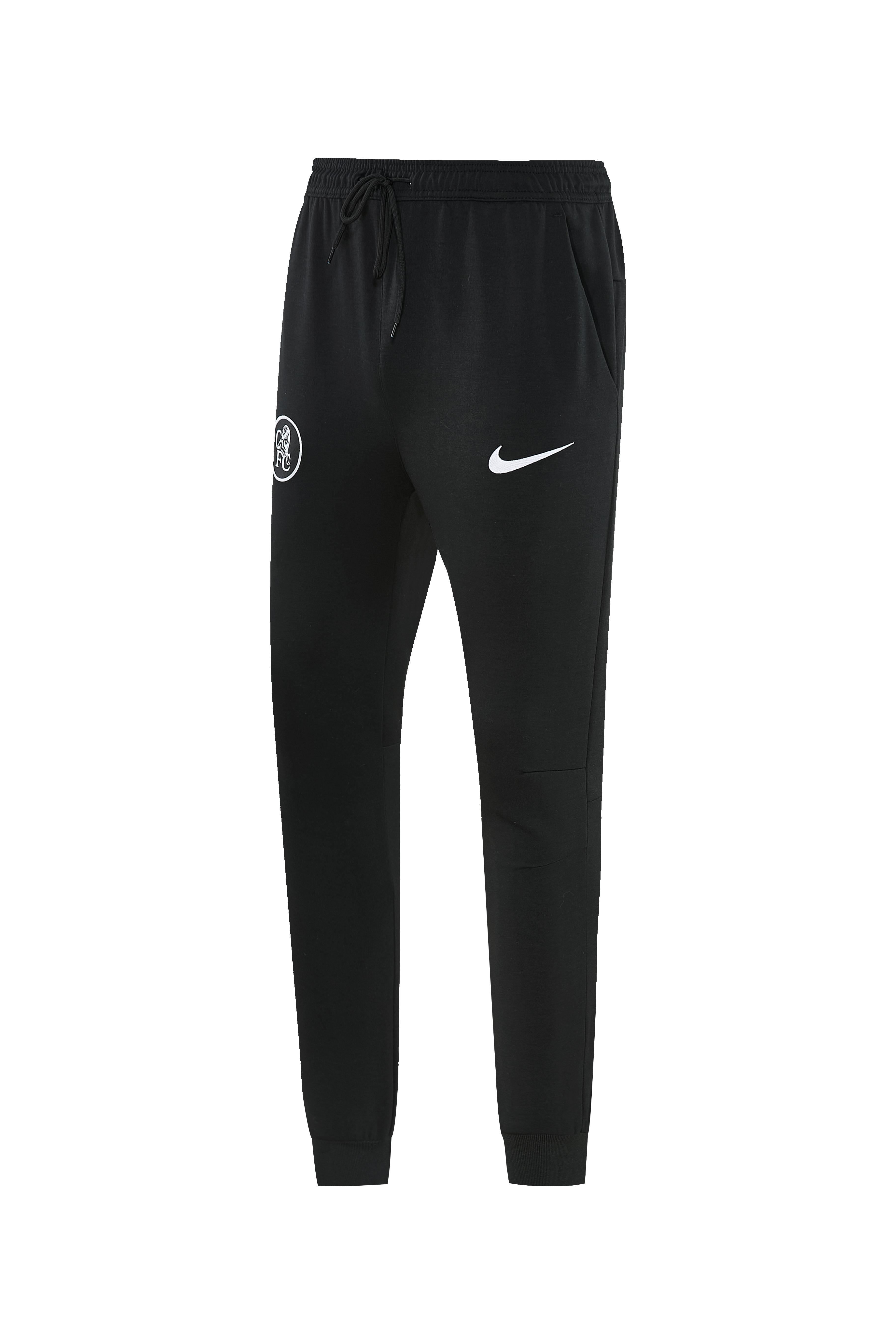 25/26 Chelsea Black Full Zipper Hoodie Windbreaker + Long Pants