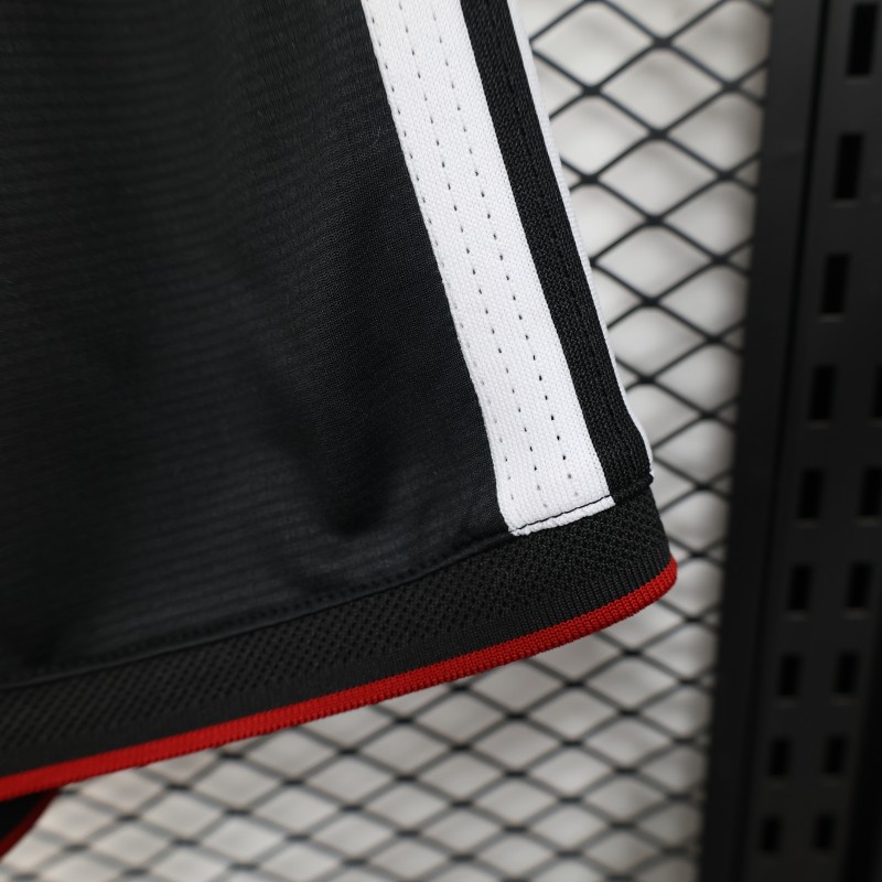 2026 Player Version Germany Black with White Stripes Shorts