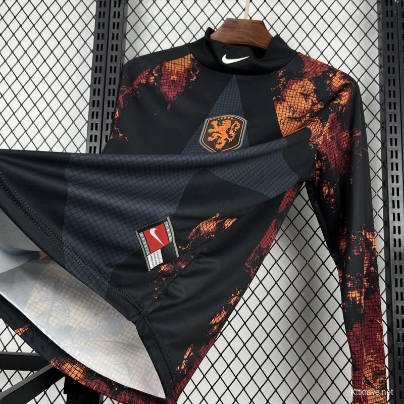 2026 Netherlands Hollywood Goalkeeper Long Sleeve Jersey
