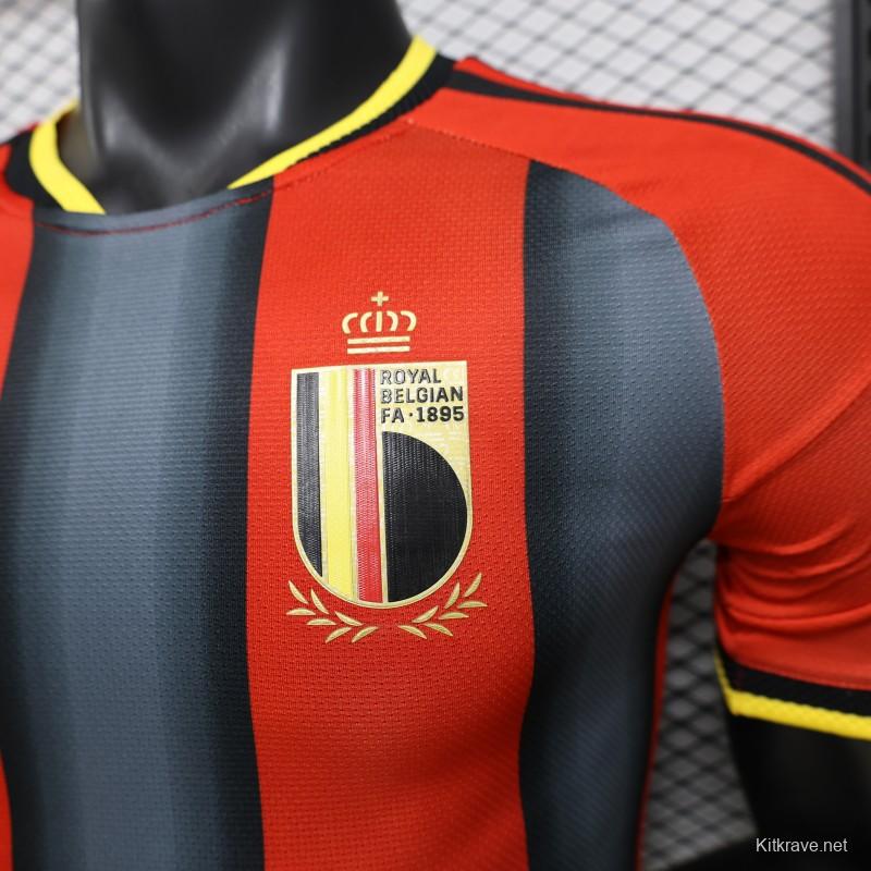 Player Version 2026 Belgium Home Jersey