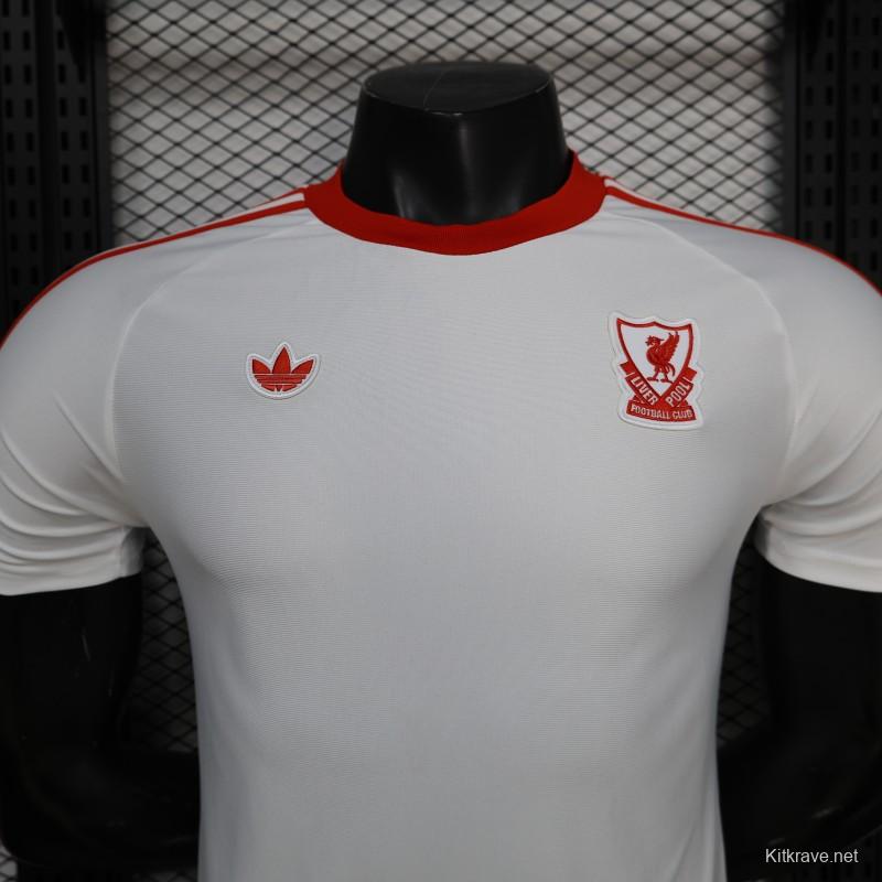 Player Version 26/27 Liverpool  White Terrace Icons Jersey
