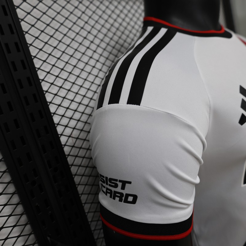Player Version 26/27 River Plate Home White with Red Diagonal Sash Jersey