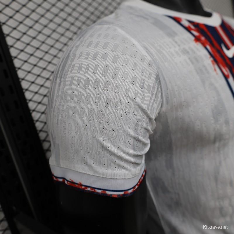 Player Version 2026 England White Blue Red Lion Totem Special Edition Jersey