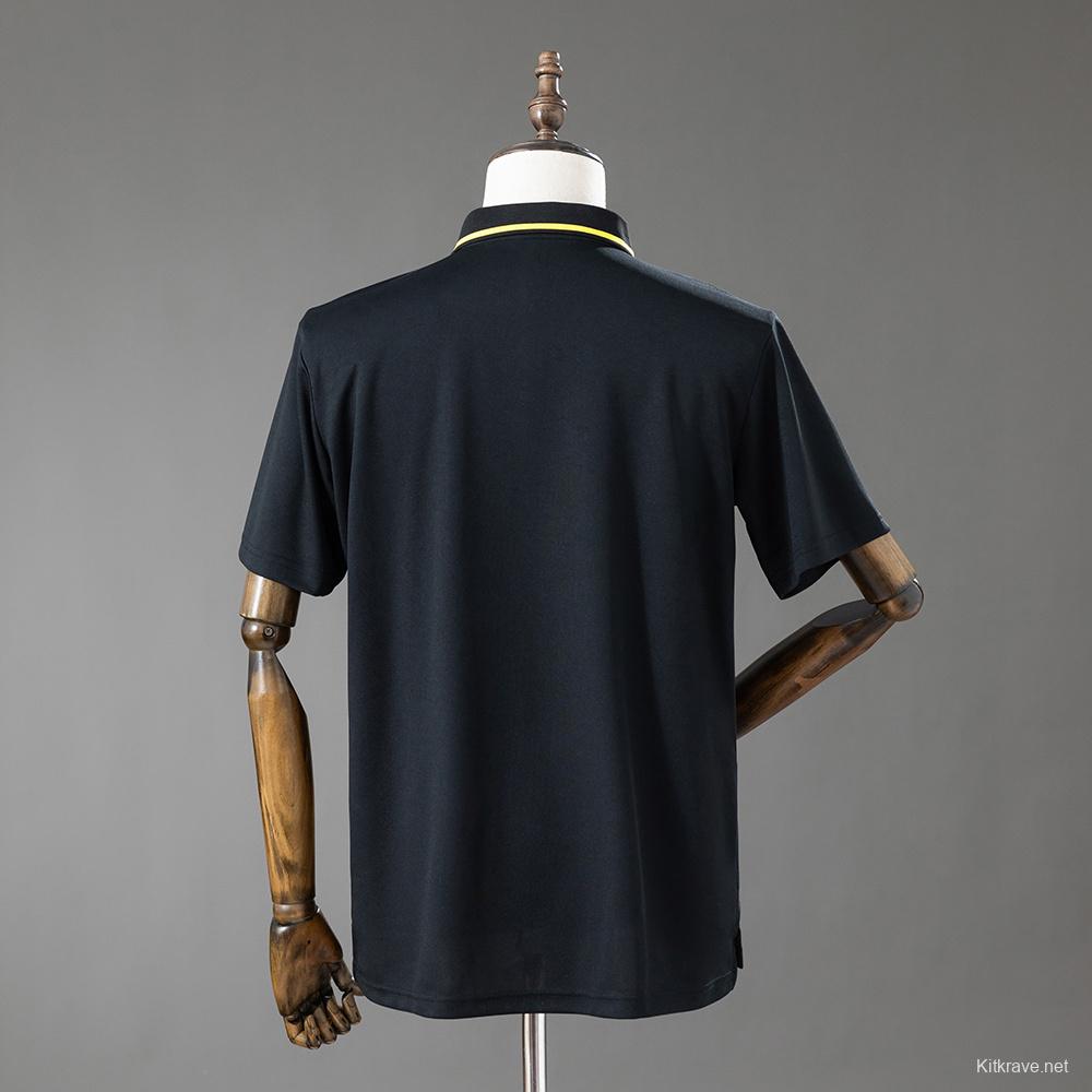 2026 Brazil Polo Black Jersey