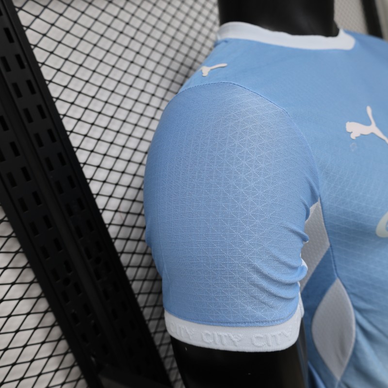 Player Version 26/27 Manchester City Sky Blue with White Side Panel Home Jersey