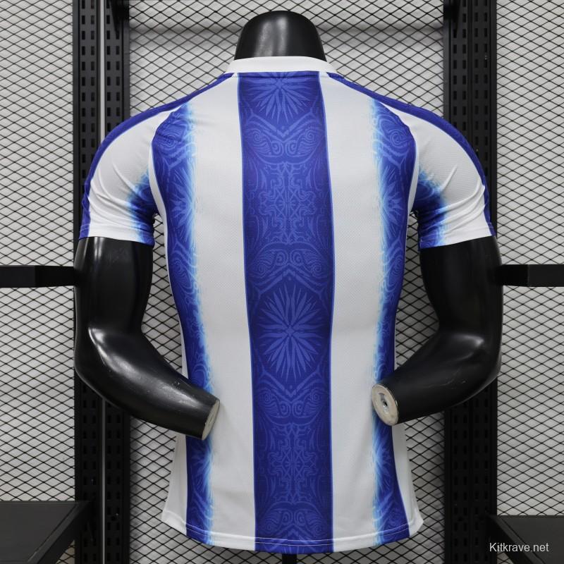 Player Version 2026 Argentina Blue & White Stripe Home Jersey