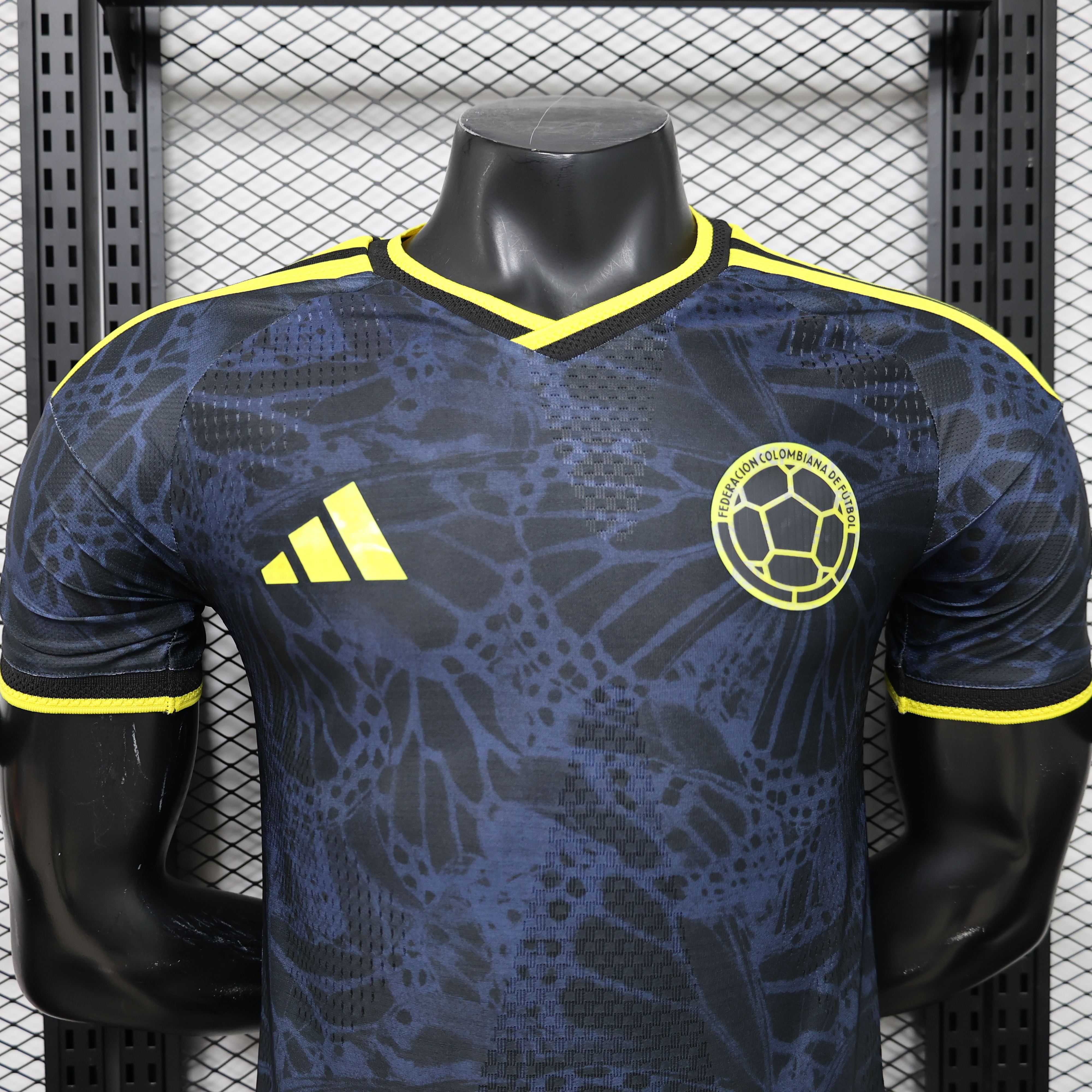 Player Version 26/27 Colombia Away  Navy Blue & Yellow Special Edition Jersey