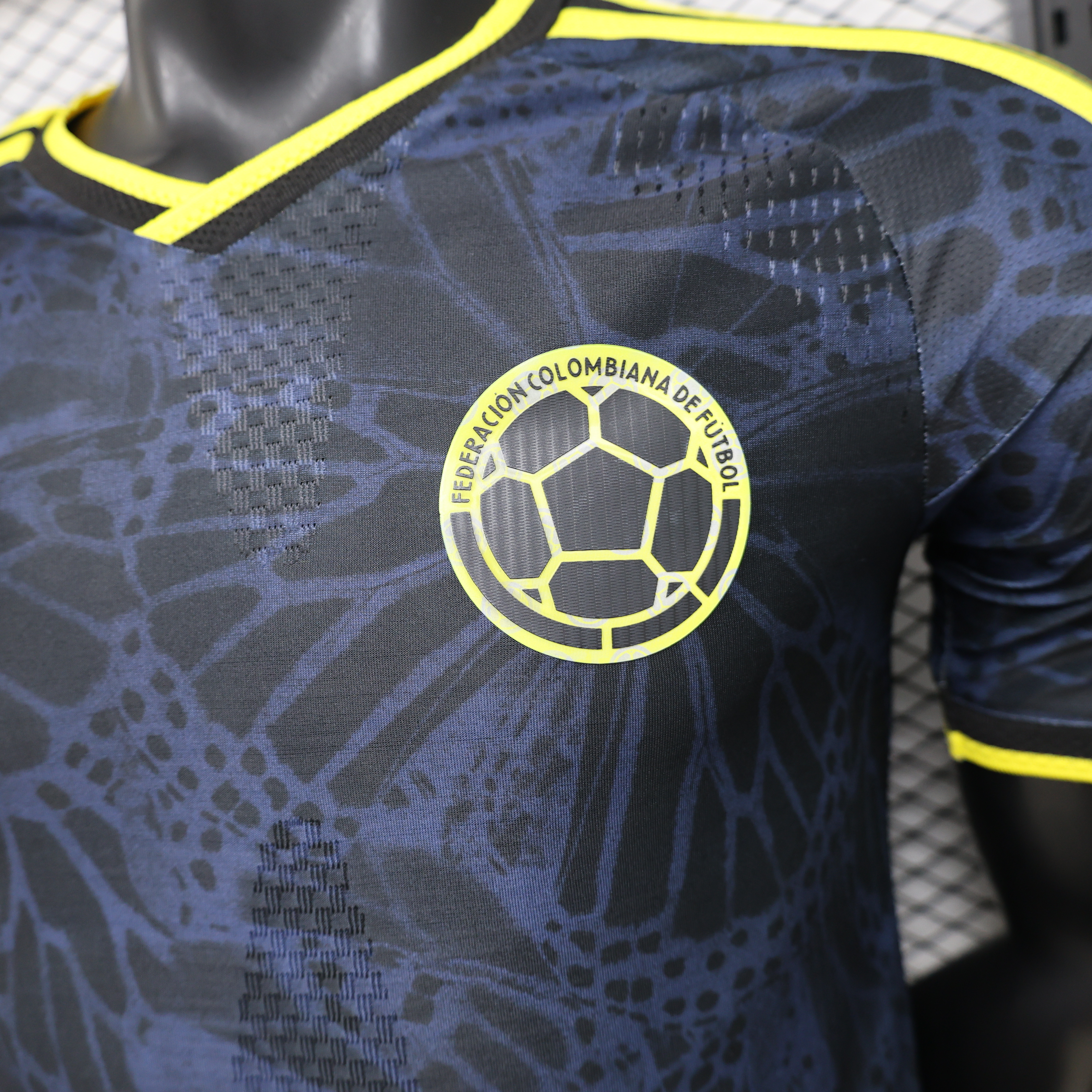 Player Version 26/27 Colombia Away  Navy Blue & Yellow Special Edition Jersey