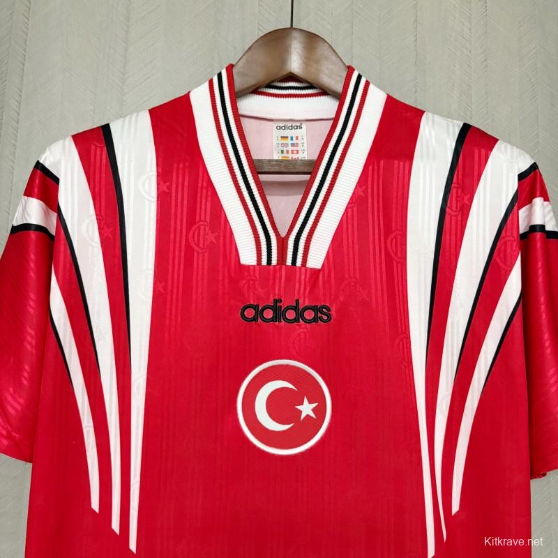 1996 Retro Türkiye Home Jersey