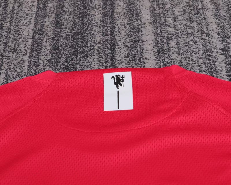 Retro Kids 07/08 Manchester United Home Jersey