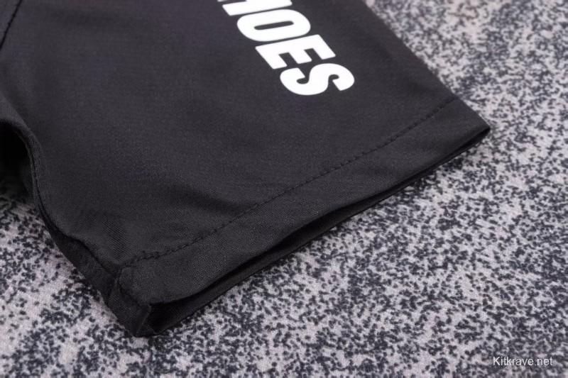Retro Kids 12/13  Santos Black Jersey