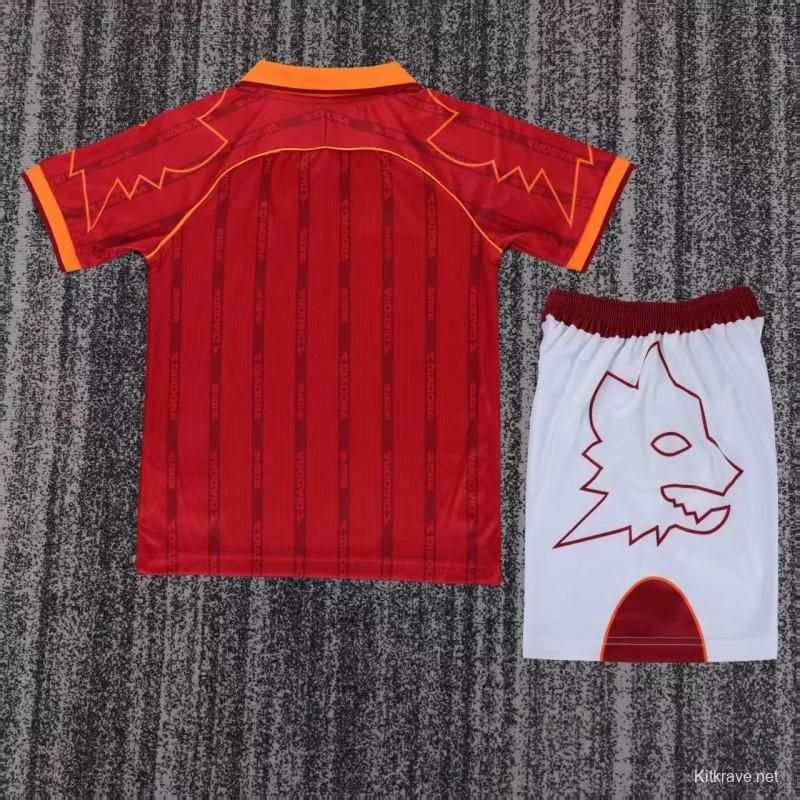 Retro 99/00 Roma Home Jersey