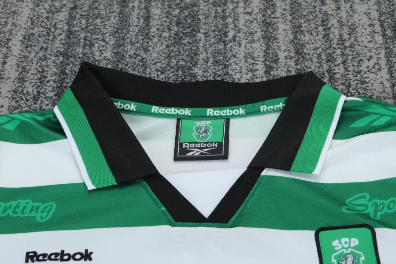 Retro Kids 99/00 Sporting Lisbon Home Jersey