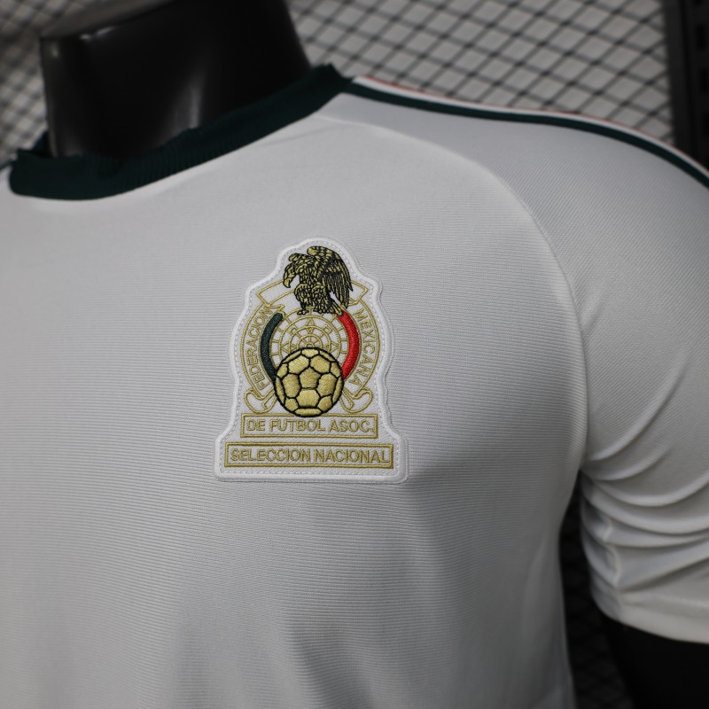 Player Version 2026 Mexico Away White Jersey