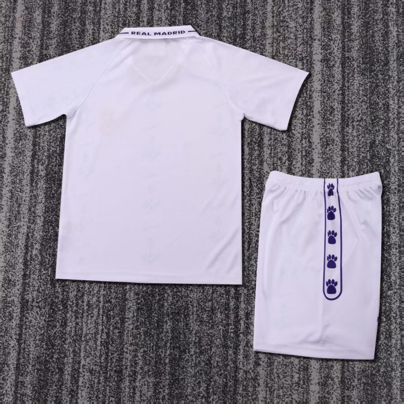 Retro Kids 94/96 Real Madrid Home Jersey