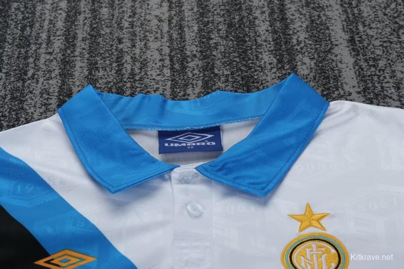Retro 94/95 Inter Milan Away White Jersey