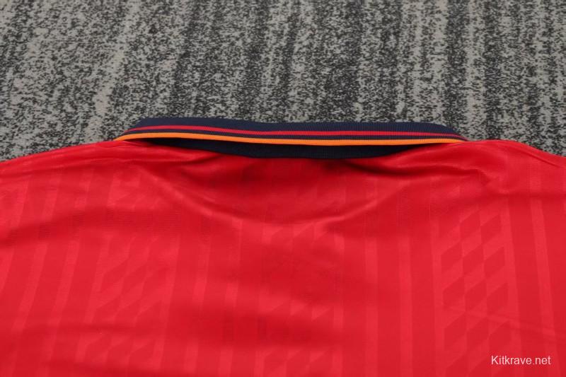 Retro Kids 1994 Spain Home Jersey