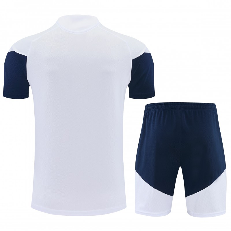 26/27 Real Madrid  White Short Sleeve+Soccer Shorts