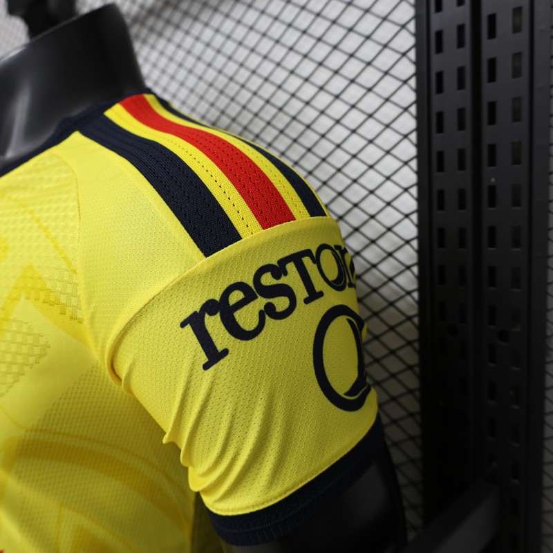 Player Version 26/27 Club América Yellow  Home Jersey