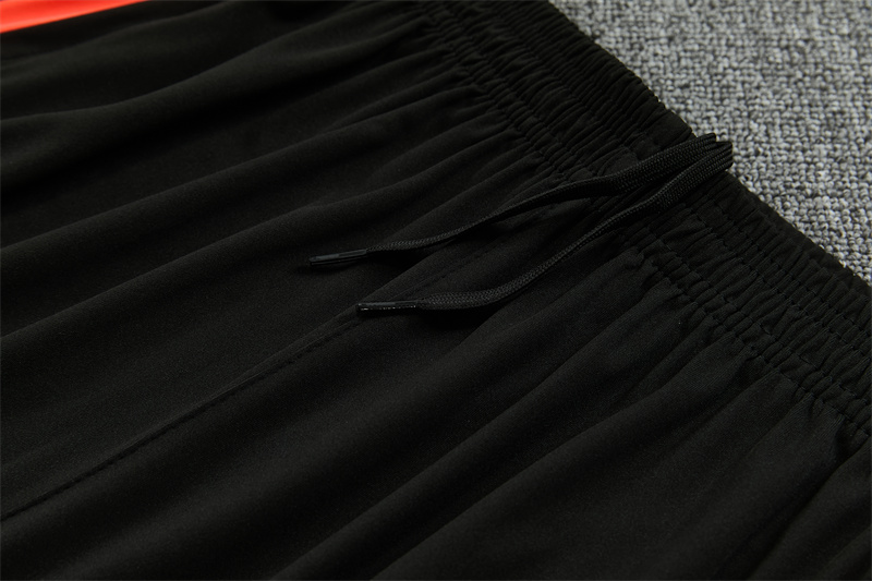 Player Version 26/27 Paris Black Half Zipper Jacket+Long Pants