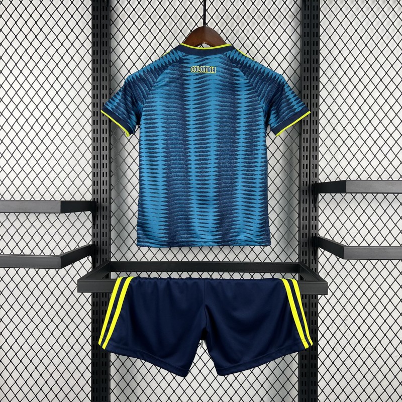 2026 Kids Colombia World Cup Away Kit