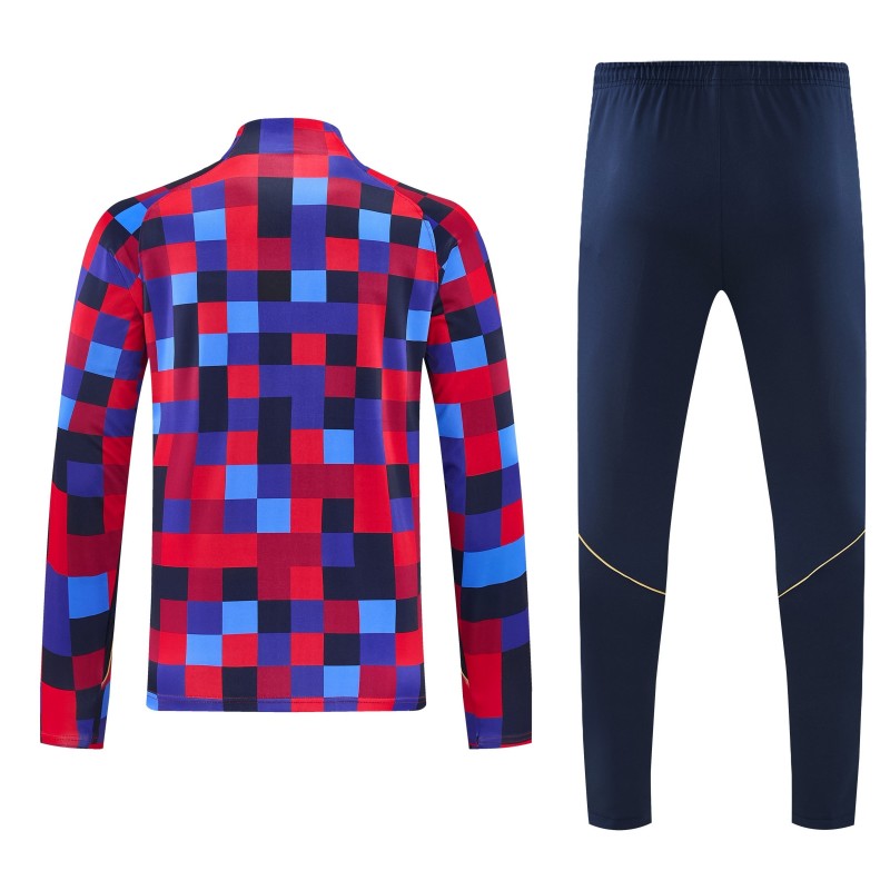 26/26 Barcelona Half Zipper Jacket Tracksuit + Long Pants