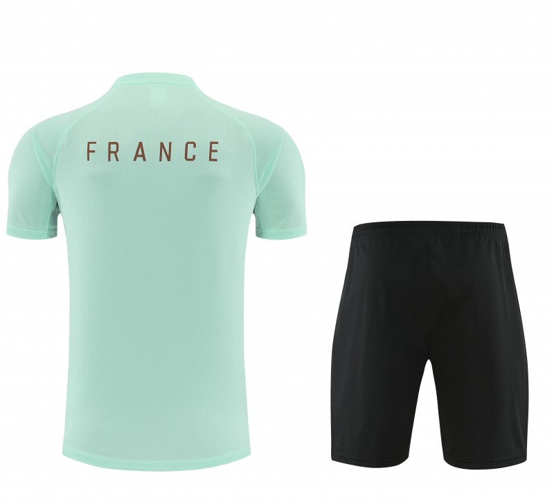 26/27 France Short Sleeve+Soccer Shorts
