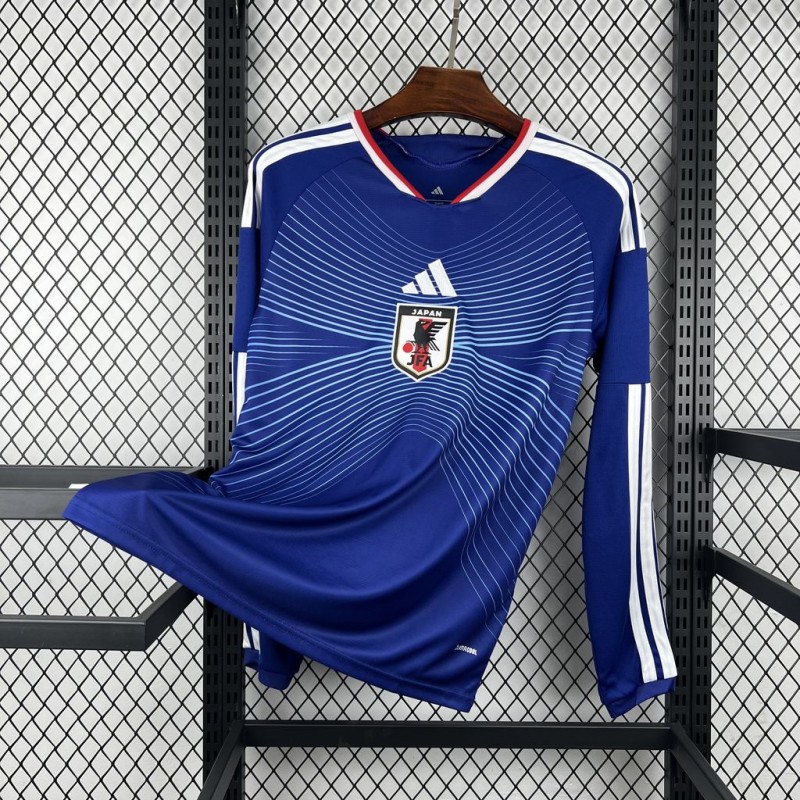 2026 Mens Japan World Cup Home Long Sleeve Jersey