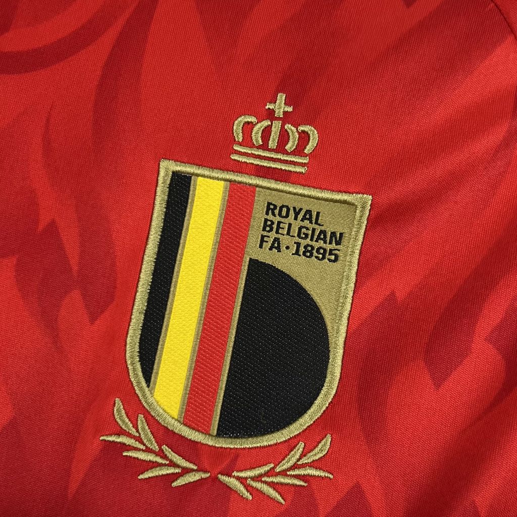 2026 Mens Belgium World Cup Home Long Sleeve Jersey