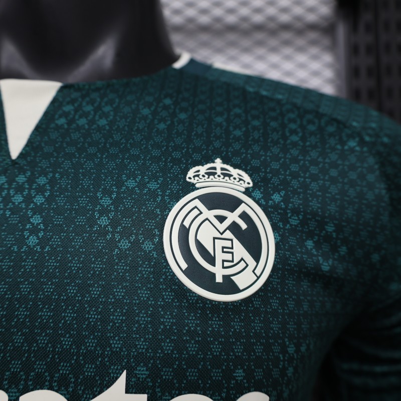 Player Version 26/27 Real Madrid  Long Sleeve Away Jersey