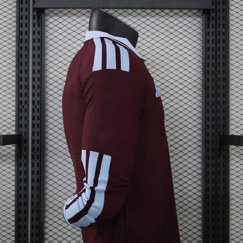 Player Version 26/27 Aston Villa Home Long Sleeve Jersey