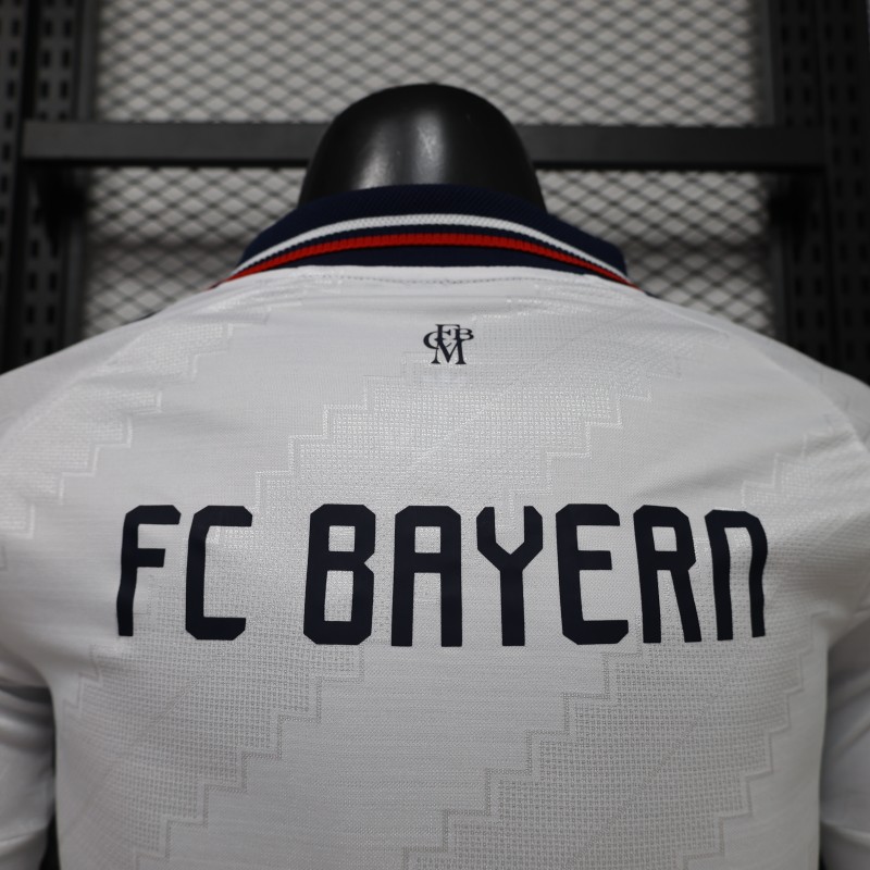 Player Version 26/27 Bayern Munich Away White Long Sleeve Jersey