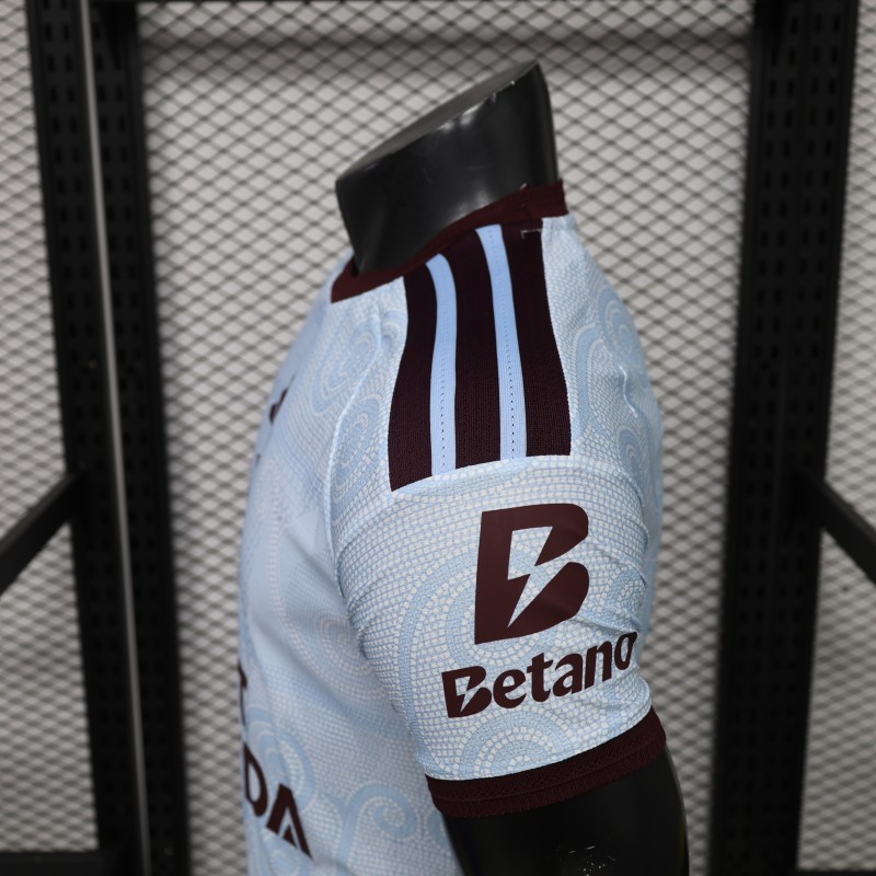 Player Version 26/27 Aston Villa Away Light Biue Jersey