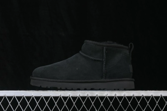 UGG Classic Ultra Mini Sheepskin Ankle Boots with Water-Resistant Treatment - 1116109