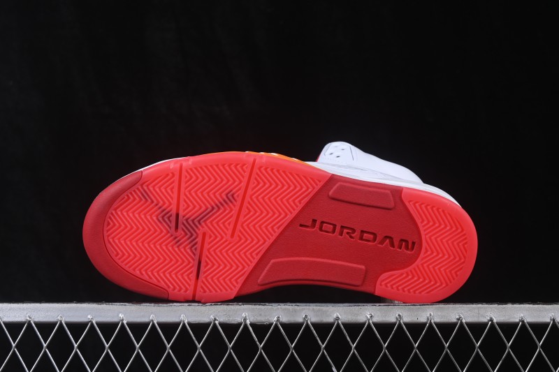 Air Jordan 5 Retro Sunset White Orange Red - IV5678-102
