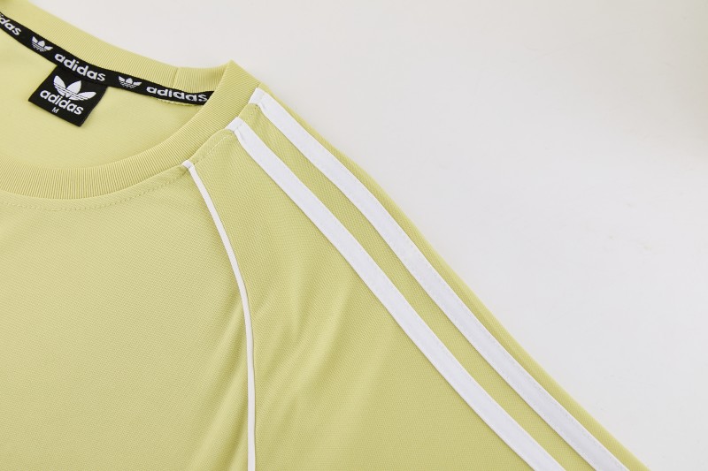 26/27 Adidas AD15 Yellow Short Sleeve+Soccer Shorts