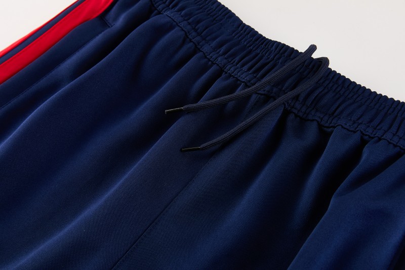 26/27 FC Bayern München 02  Blue Grey Full Zipper Jacket + Long Pants